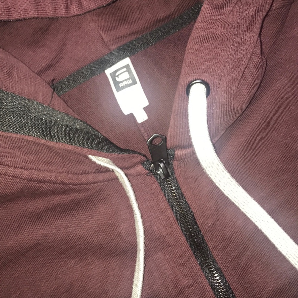 G Star Raw Zip Up Hoodie